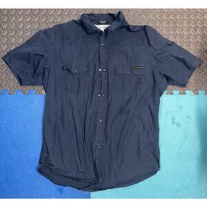 Vintage Y2K Volcom button up shirt western men’s Xl